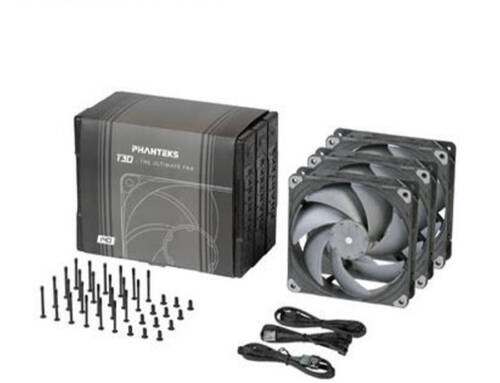 Phanteks追風者 T30-140 14cm效能風扇(一顆/三顆)