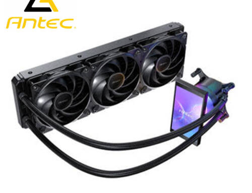 Antec安鈦克 Vortex View 360 水冷散熱器/5吋LCD可旋轉