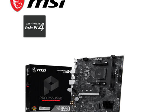 MSI微星 PRO B550M-B【M-ATX/AM4腳位】主機板