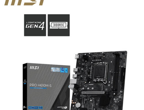 MSI微星 PRO H610M-S【M-ATX/1700腳位】主機板