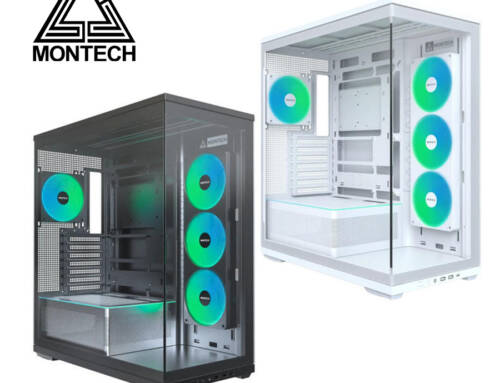 Montech TG3 【ATX】全景玻璃透側/ARGB電源艙/背插機殼