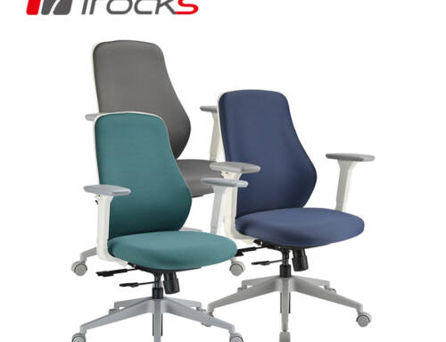 irocks T36 人體工學椅/高彈力編織布/椅背附掛勾/座深可調